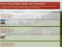 Tablet Screenshot of erecrerealestategroup.com